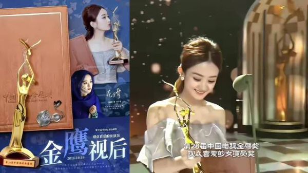赵丽颖粉丝微小说大赛获奖，与偶像互相成就