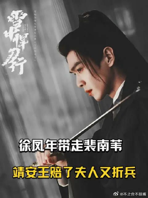 徐凤年带走王妃裴南苇，靖安王赔了夫人又折兵