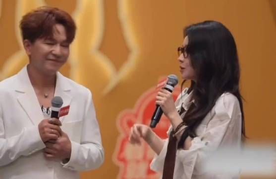 欢子直播紧张嘴瓢，澄清欣赏喻言