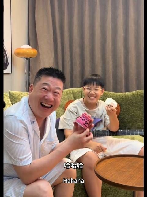 张鹤伦和他的宝贝儿子