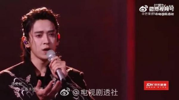 陈若轩初舞台748票，排名上半场最后一名