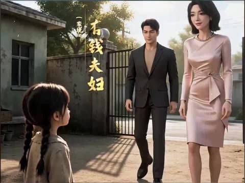 小女孩能看到别人头顶上的善恶值！