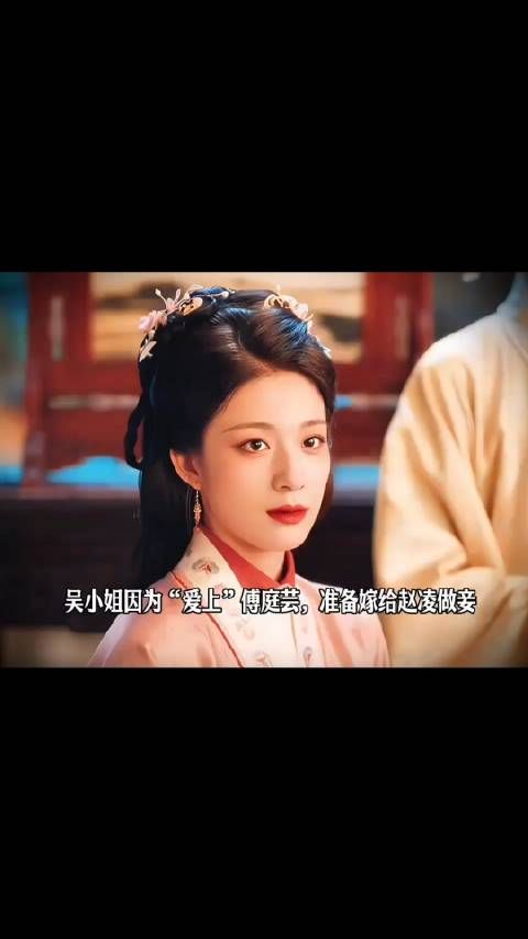 吴小姐因为“爱上”傅庭芸，准备嫁给赵凌做妾