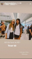 TVB港姐冠军机场送15岁女儿，赴杭州独立生活，12岁就写英文小说