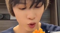 陈哲远对食物真的很虔诚