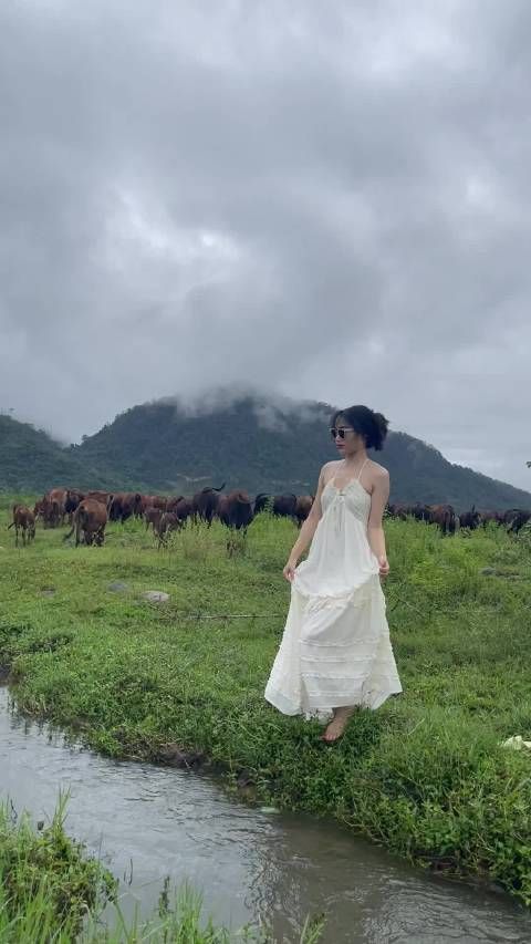 超级适合光脚走的草地 下雨天最舒服