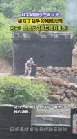 战士碉堡间冲锋突袭，破防了战争的残酷无情，网友：感觉历史就在眼前重现！
