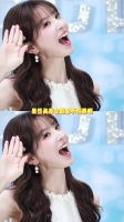 一开始看田曦薇双腿还以为是穿了一层黑丝！