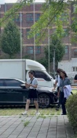 今日金钟仁《转学者》拍摄路透