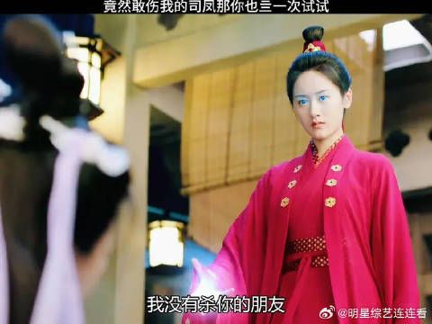 璇玑为司凤出头，使出了三昧真火