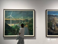 60多位画家画了150幅浙江海岸线作品，画展秒变追星现场
