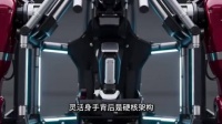 军事科技：全球首款量产载人机甲 - 宇树GD01！