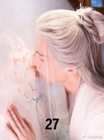 唐周再次给颜淡戴上沉花簪，眼里的爱意再也藏不住