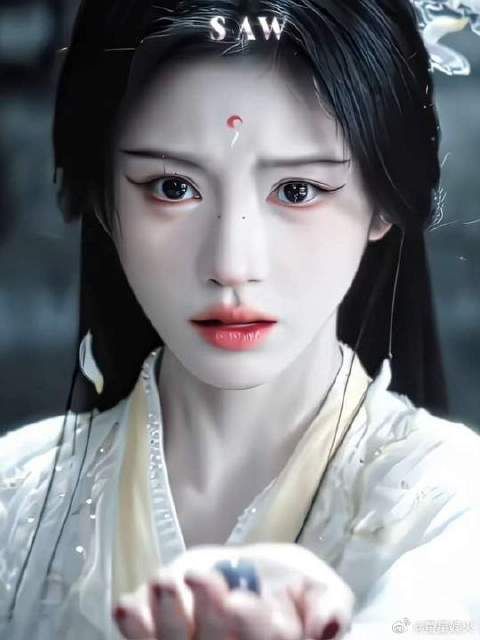 诸位请看，眼前这位，便是我可爱的妻子