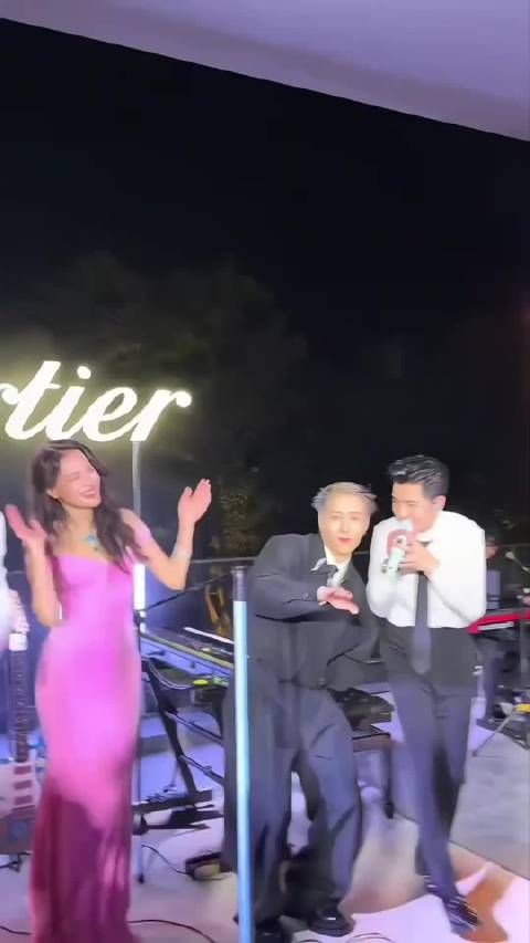 王嘉尔，舒淇，李现，卡地亚的派对氛围真好