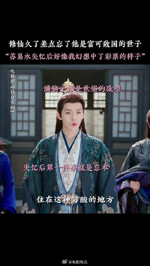 苏易水失忆后的第一件事就是忘本