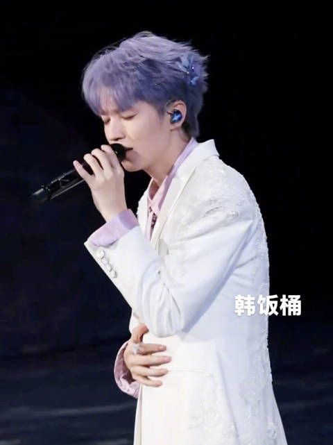 王俊凯《至少还有你》全场大合唱 头发上还有紫色小蝴蝶