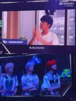 我们五小登在演唱会上看着VCR哭了 宝宝们以后只留幸福的眼泪吧