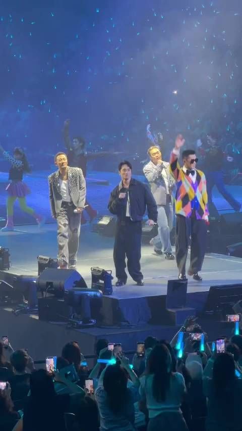 信一来了！林峯、胡子彤、刘俊谦今天一起撑场古天乐演唱会
