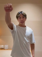 泰信队员梶原飒时隔一年再访中国，明天与粉丝见面