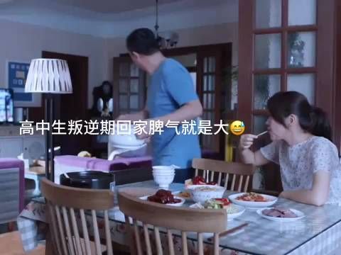 高中生叛逆期，在怎么赌气也要大口吃饭
