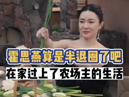 霍思燕淡出荧屏的谜底揭晓，妥妥的娱乐圈又一位李湘式人物