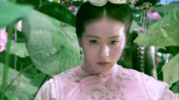 现在重看，这个荷花池太假了吧