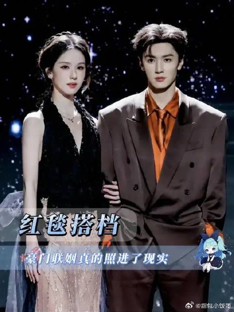 一场红毯下来，小说里的豪门联姻照进现实！