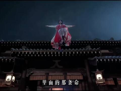 王鹤润金妆奖红衣造型梦回角丽谯氛围感拉满