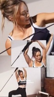 希拉里达芙新为运动品牌Reebok拍摄Unfiltered