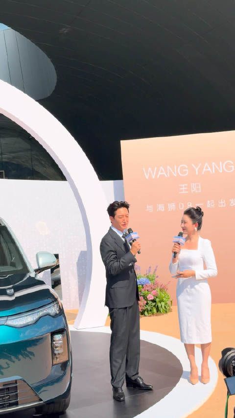 王阳成为比亚迪海狮08的形象大使！