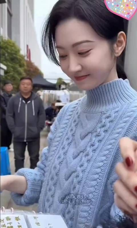景甜真漂亮气质非凡
