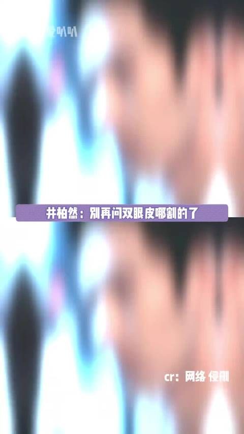 网友别再戳井柏然心窝子了