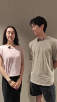 2026木下杯冰舞选手栉田育良岛田高志郎打招呼小视频