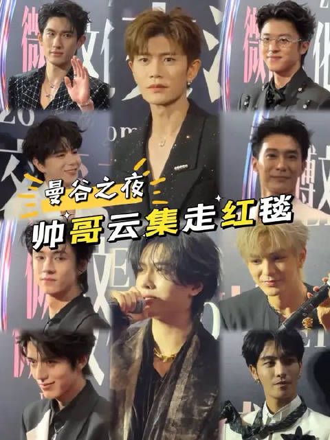 任嘉伦展轩政瞳等亮相微博文化交流之夜泰国站
