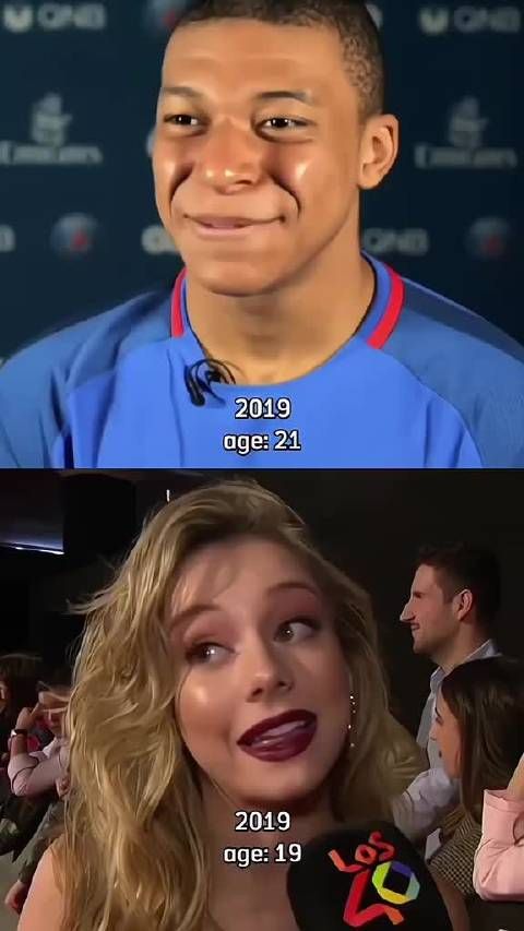 姆巴佩和女友埃斯特这七年的变化