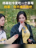 杨幂赵今麦的关系好好哦