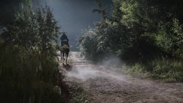 丈夫策马求药坠崖负伤,带药归来妻子心疼