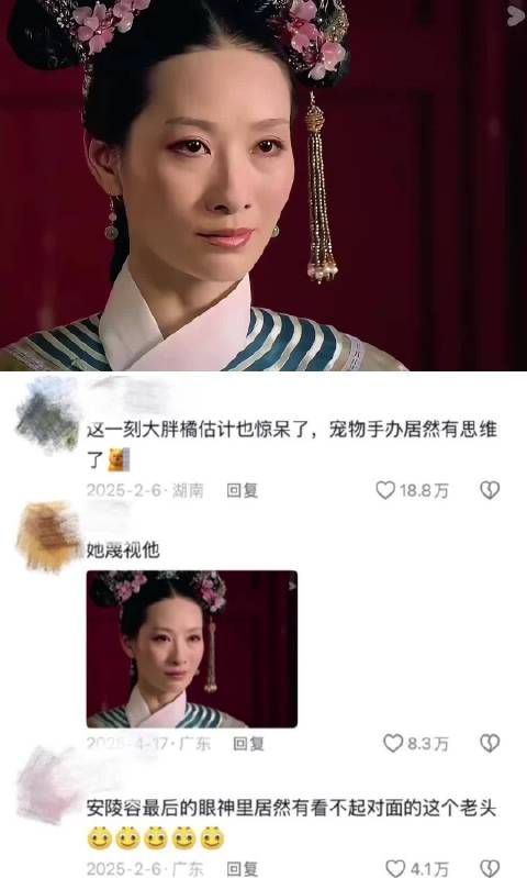 到了最后一刻安陵容终于可以勇敢说出自己的想法 甄嬛传｜电视剧