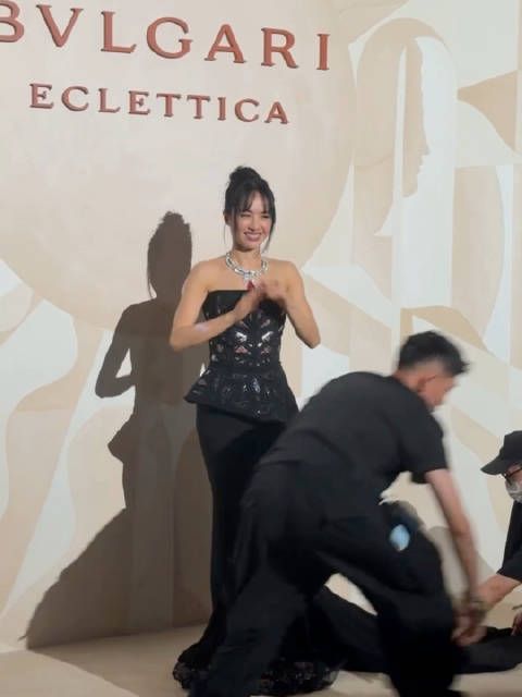 蔡依林宝格丽活动ALLBLACK好美丽