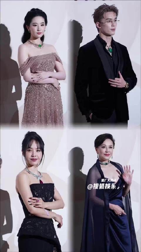 刘亦菲、蔡依林、吴磊、刘嘉玲亮相宝格丽晚宴！状态都很好啊，而且很适配珠宝
