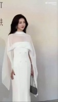 朱珠腰身比优越，从容气质展大女主范