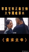 翠喜宝琴正面交锋，大爷遇难落水