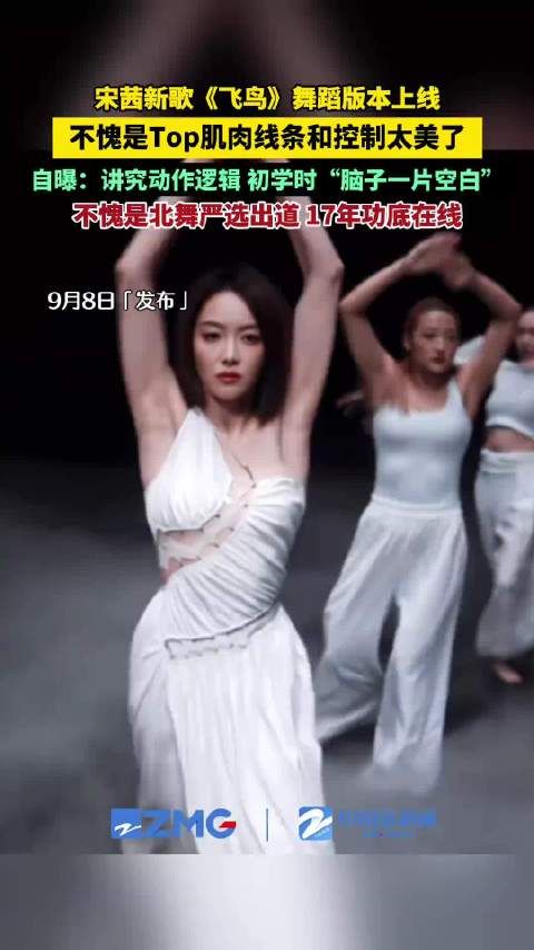 宋茜新歌飞鸟舞蹈版上线
