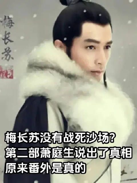 梅长苏没有战死沙场？第二部萧庭生说出了真相，原来番外是真的