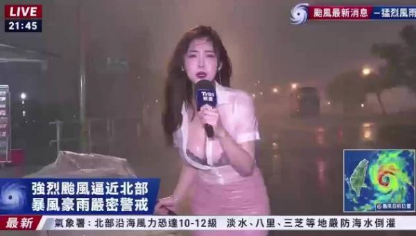 这个女记者今天是彻底火了
