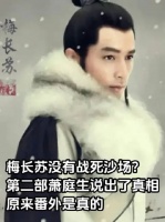 梅长苏没有战死沙场？第二部萧庭生说出了真相，原来番外是真的