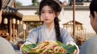 女主穿越到古代，靠着秘制鸡爪疯狂拿捏古人味蕾