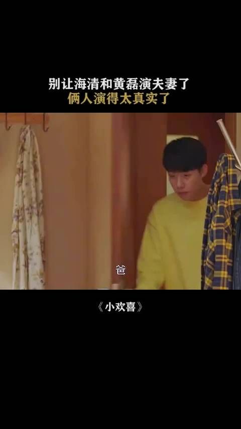 俩人演的太真实了｜黄磊 海清｜小欢喜