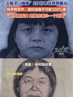 林宇辉回应画像和梅姨本人不像 ：无法100%还原